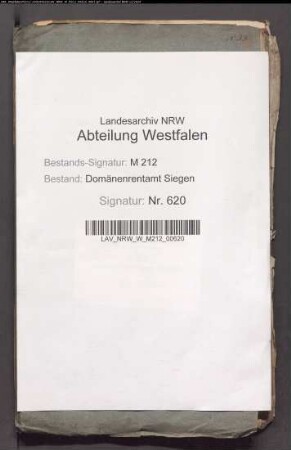 Einziehung rückständiger Domanialgefälle nach der Verordnung von 1823