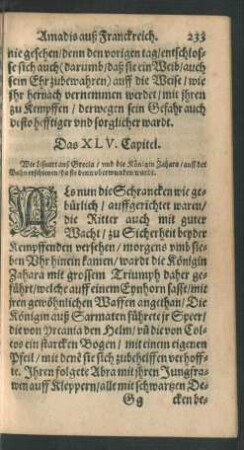 Das XLV. Capitel.