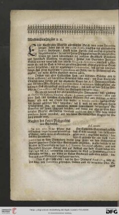 Allerdurchleuchtigster [etc. etc.]