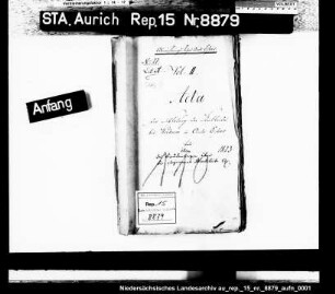 Die Schlötung der Stinkleide bei Werdum, Amt Esens
