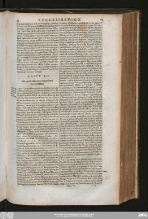 Caput III. De causâ efficiente Ministerii Ecclesiastici.