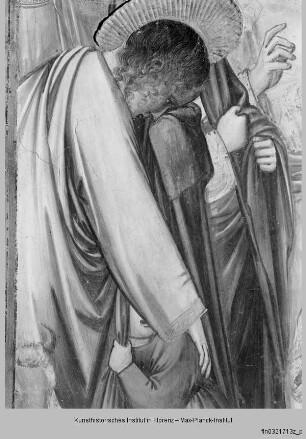 Leben Christi (obere Zone Nord bis Judasverrat) und Präfigurationen : Jesus vertreibt Händler aus dem Tempel