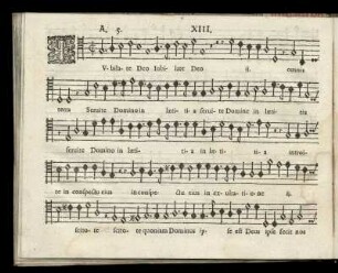 XIII. Iubilate Deo omnis terra