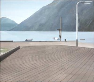 Sommerlicher Fjord