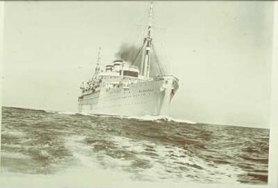Passagierschiff "Milwaukee" : Passagierschiff "Milwaukee" (1929; Blohm und Voss) der Hamburg-Amerika Linie (HAL)