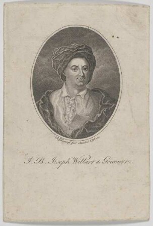 Bildnis des J. B. Joseph Willart de Grecourt