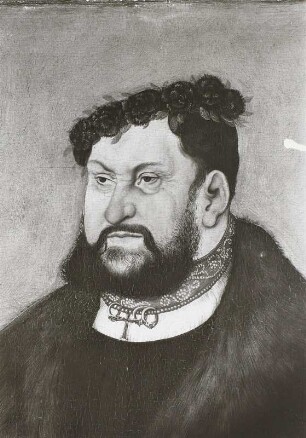 Bildnis des sächs. Kurfürsten Johann des Beständigen