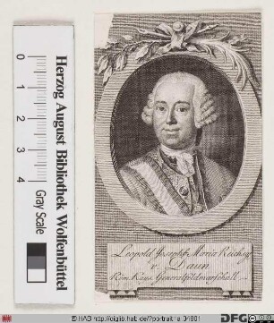 Bildnis Leopold (Joseph Maria) Reichsgraf von Dhaun (Daun)