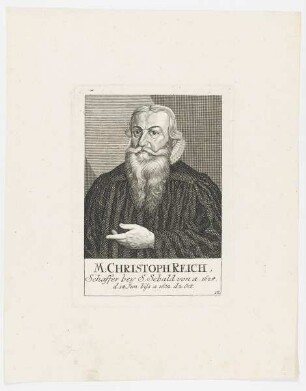 Bildnis des Christoph Reich