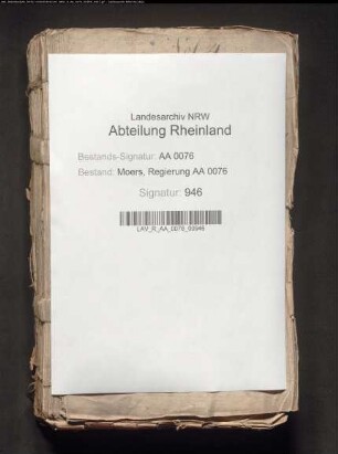 Requisitorialien von auswärtigen Kollegien