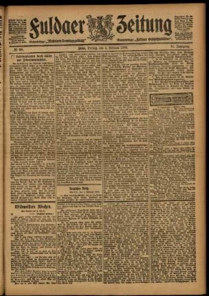 Ausgabe vom Freitag, den 05. Februar 1904.