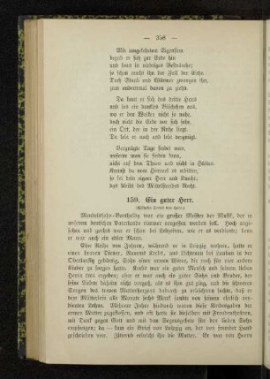 159. Ein guter Herr.