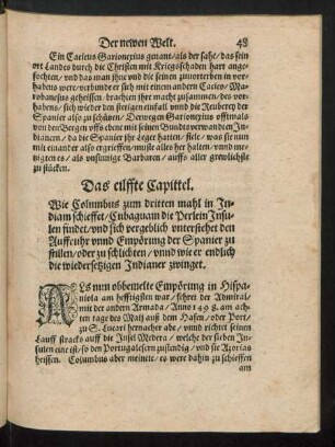 Das eilffte - fünfftzehende Capittel.