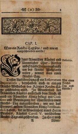 Kurtzgefaßte und gründliche Beschreibung von denen Reichstägen ...