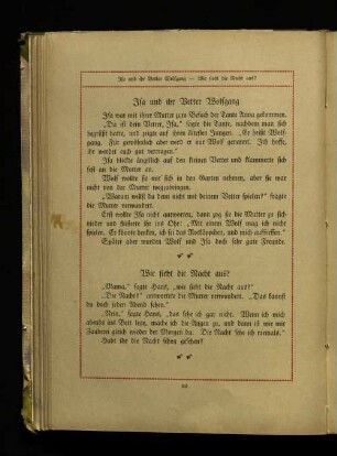 Wie sieht die Nacht aus?