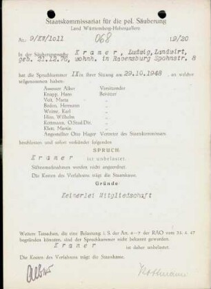 Kramer, Ludwig