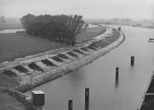 Erweiterung Vorhafen Schleuse Herbrum 1967/Dortmund-Ems-Kanal