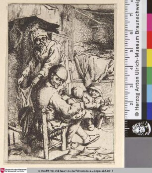 [Der Familienvater; The pater familias; Le père de famille]