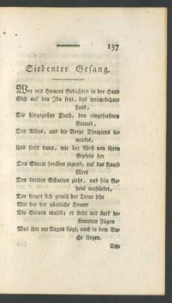 Siebenter Gesang