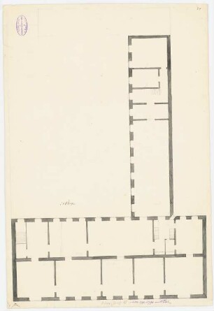Witwen-Kassen-Haus Behrenstraße 41, Berlin: Grundriss 2. Etage