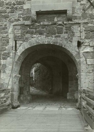 Eisenach, Wartburg, Zugbrücke