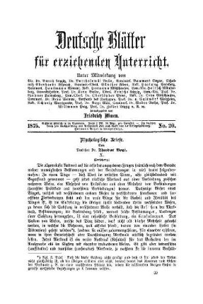 Psychologische Briefe : (Fortsetzung)