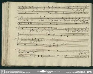 Rondo: "Hoffnung Labsal meiner Seele"