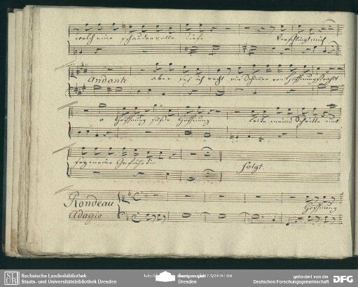 Rondo: "Hoffnung Labsal meiner Seele"