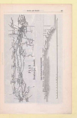Plan von dem Bromberger Kanale