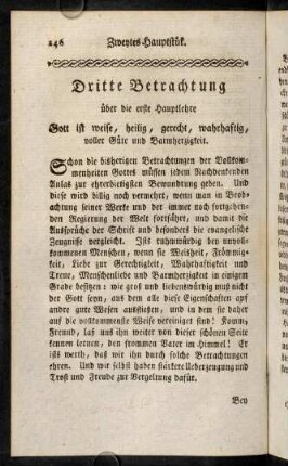 246-264, Dritte Betrachtung.