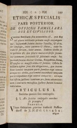 349-366, Articulus I