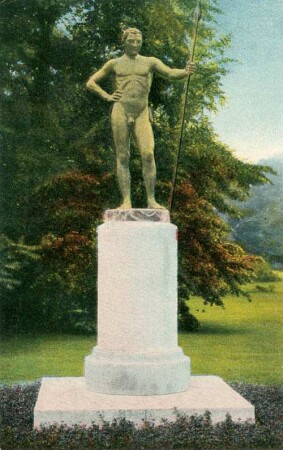 Leipzig: Der Wächter (Museums-Anlagen)