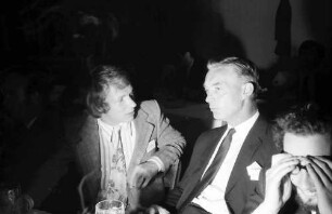 20. Tagung 1970 Chemiker; Studentenabend Nobelpreisträger im Gespräch: ?, [W. F. Drury ?], ?