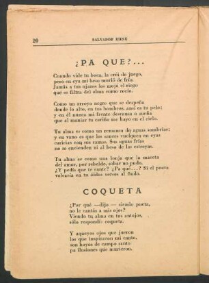 ¿Pa' qué?...