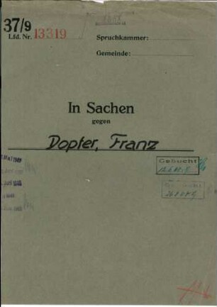 Dopfer, Franz