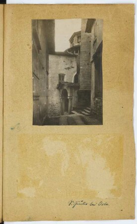 Basilika San Giulio, Orta San Giulio: Ansicht (aus: Skizzen- und Fotoalbum 3)