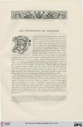 4: Les portraits de Diderot