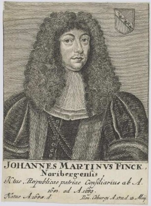 Bildnis des Johannes Martinvs Finck