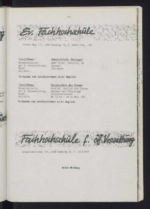 Ev. Fachhochschule