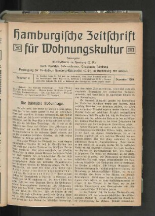 Nummer 9 Dezember 1908