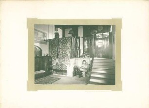 Billing, Hermann; Karlsruhe, Eisenlohrstr. 25; Haus Billing (Utz) - Diele