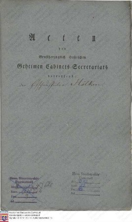 Hölken, Ludwig, genannt Maurer, Hofschauspieler in Darmstadt