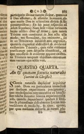 385-289, Quaestio Quarta
