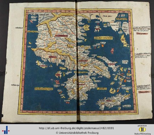 Macedonia, Epirus, Achaia.
