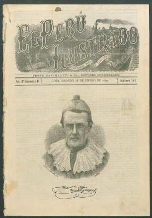 [Retrato de] Bartolomé [Herrera,] Obispo de Arequipa