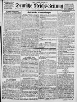 Deutsche Reichs-Zeitung. 1871-1934