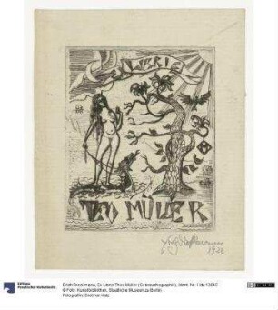 Ex Libris Theo Müller (Gebrauchsgraphik)