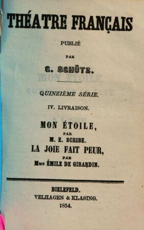 Mon étoile