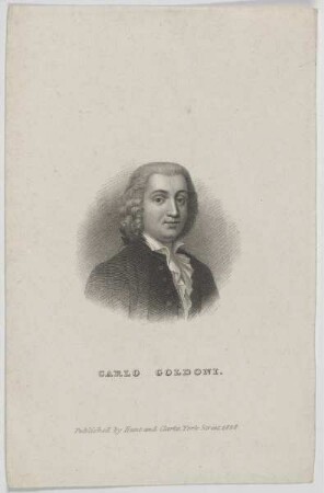 Bildnis des Carlo Goldoni
