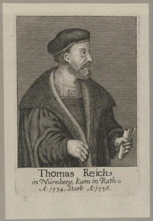 Bildnis des Thomas Reich